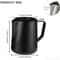 Stainless Steel Milk Frothing Pitcher for Espresso Machines Latte Art Cappuccino Steaming Pitcher