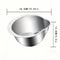 Rice Washing Bowl Stainless Steel Strainer Colander For Rice And Fruit Vegetable Cleaning 5