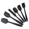 Food Grade Silicone Spatula Set Non Stick Heat Resistant Turner For Cooking Baking Mixing 4