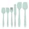Food Grade Silicone Spatula Set Non Stick Heat Resistant Turner For Cooking Baking Mixing 6