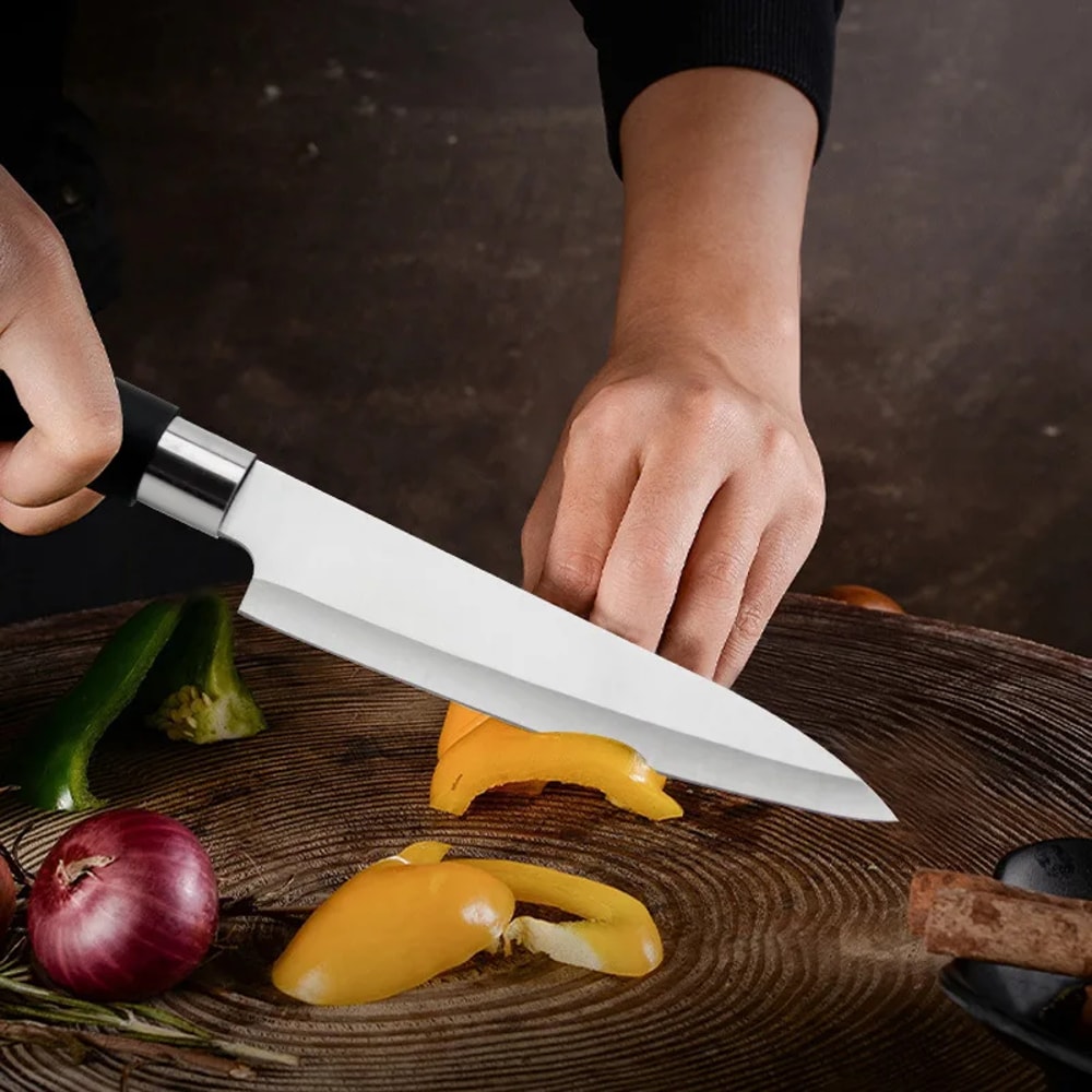 Universal Stainless Steel Knife Japanese Chef Knife Fine Slicing Knife For Raw Fish Sushi And Fruit 1