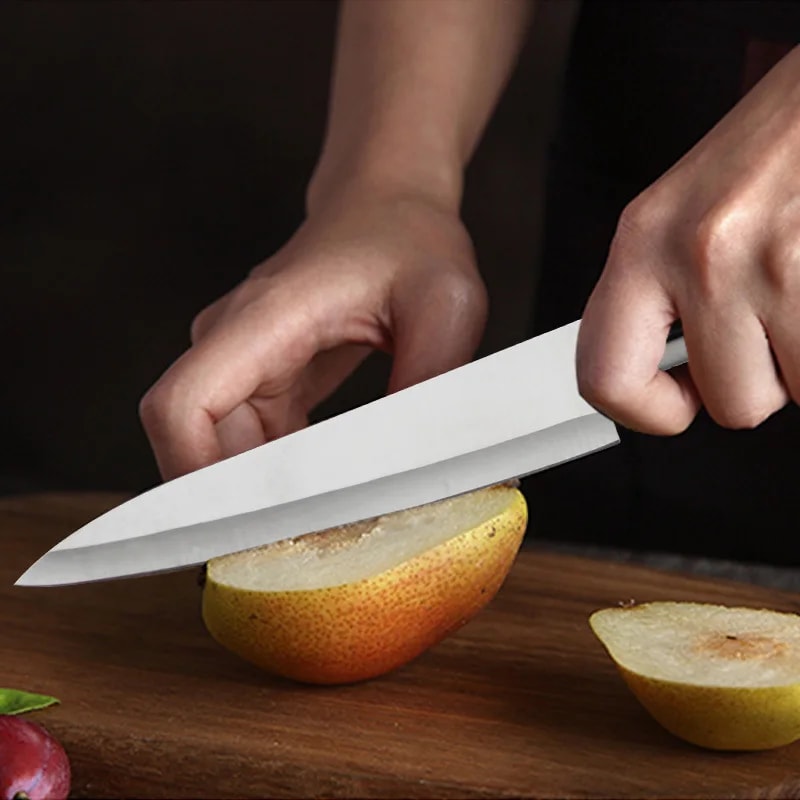 Universal Stainless Steel Knife Japanese Chef Knife Fine Slicing Knife For Raw Fish Sushi And Fruit 2