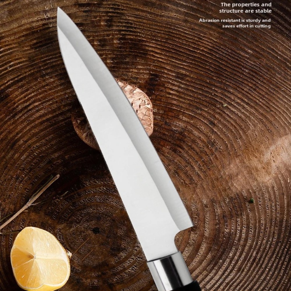 Universal Stainless Steel Knife Japanese Chef Knife Fine Slicing Knife For Raw Fish Sushi And Fruit 3