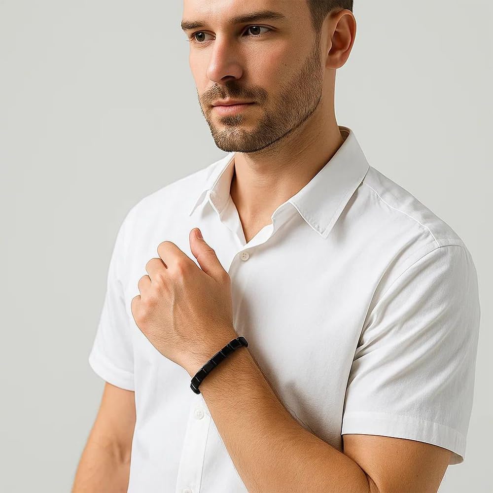 Hematite Bracelet For Men Restore Confidence And Mental Clarity Support TLevels 2