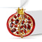 Enamel Fruit Plant Pomegranate Brooch with Luxury Rhinestones for Women Party Gifts