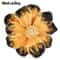 Beautiful Enamel Flower Brooches For Women Unisex Plant Brooch Pins Gifts For Party And Office 4
