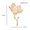 Magnolia Flower Brooch Pins For Women Unisex Enamel Beautiful Brooch For Office Party Gifts 4