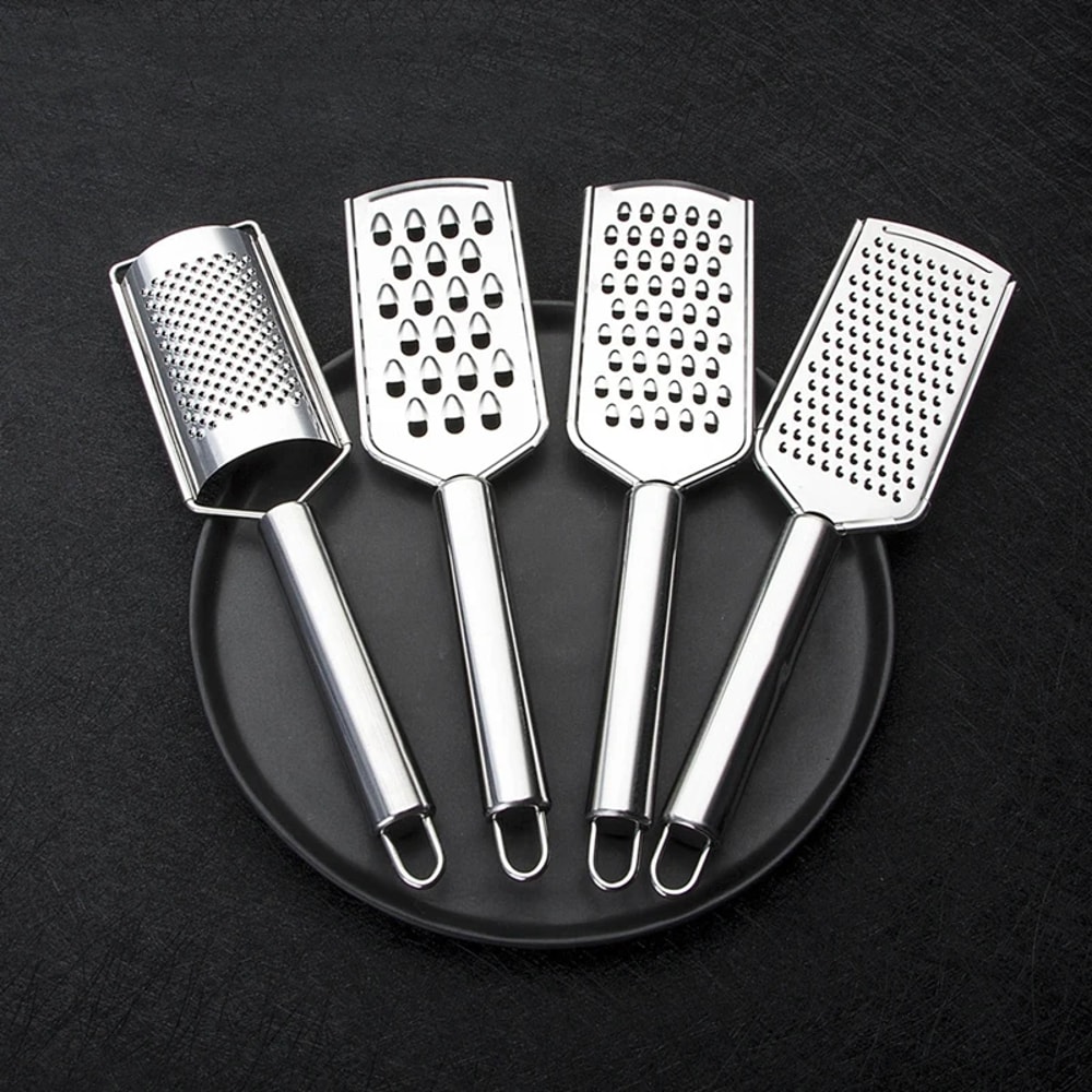 Stainless Steel Cheese Grater For Vegetables Lemon Potato Ginger Slicer Kitchenware Food Cutter 3