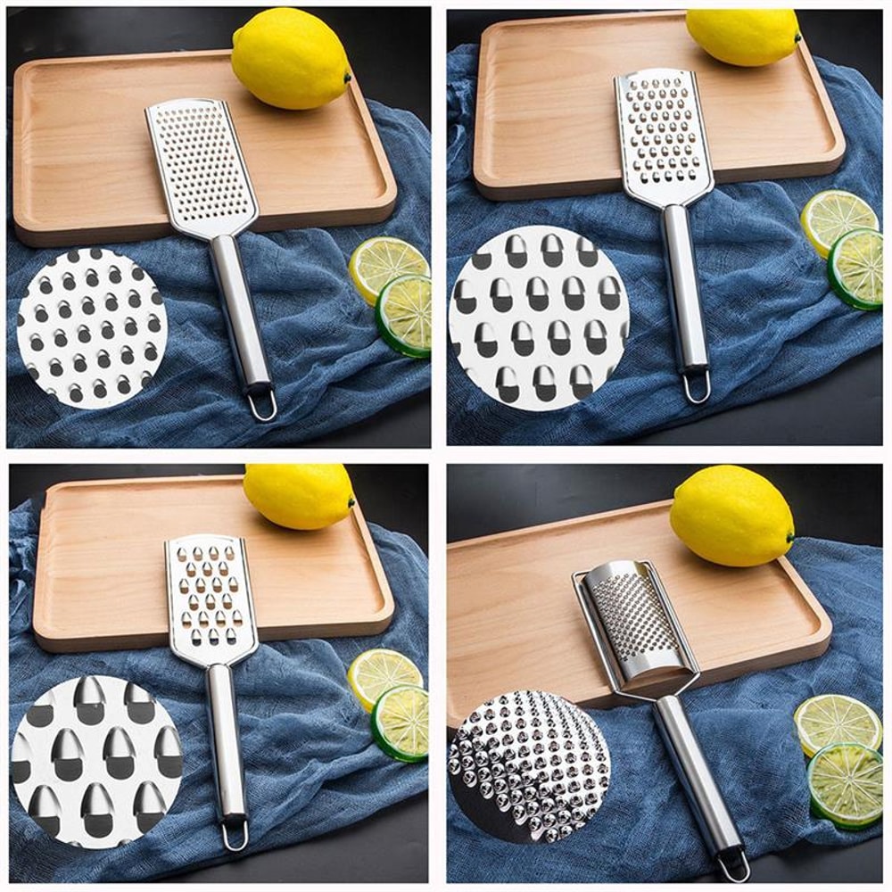 Stainless Steel Cheese Grater For Vegetables Lemon Potato Ginger Slicer Kitchenware Food Cutter 4