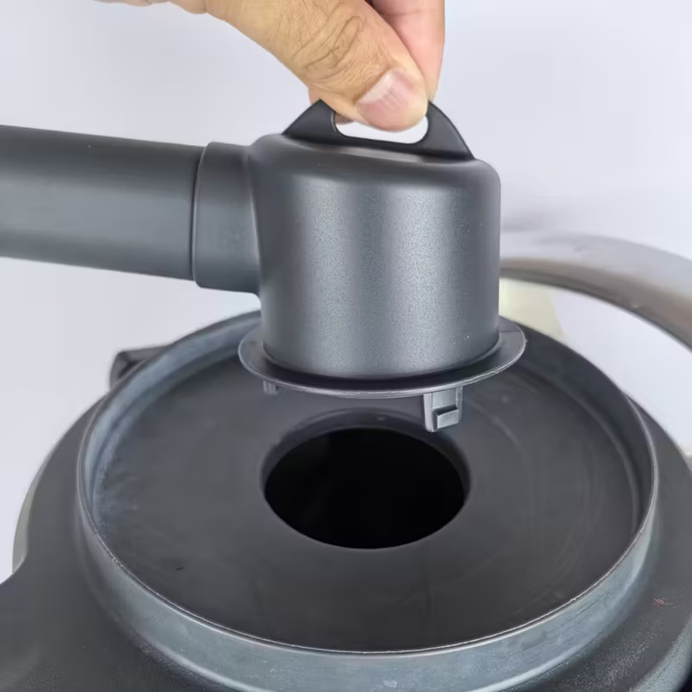 Rotating Telescopic Steam Splitter Adjusts Length To Divert Steam 1