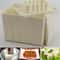 Homemade Mold Plastic Tofu Press Mould Soybean Curd Maker With Cheese Cloth Kitchen Tool 0
