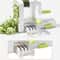 Best Veggie Spiral Slicer Blades Zucchini Noodle Maker Curly Fry Chopper Cutter Pasta Spaghetti Mak 2