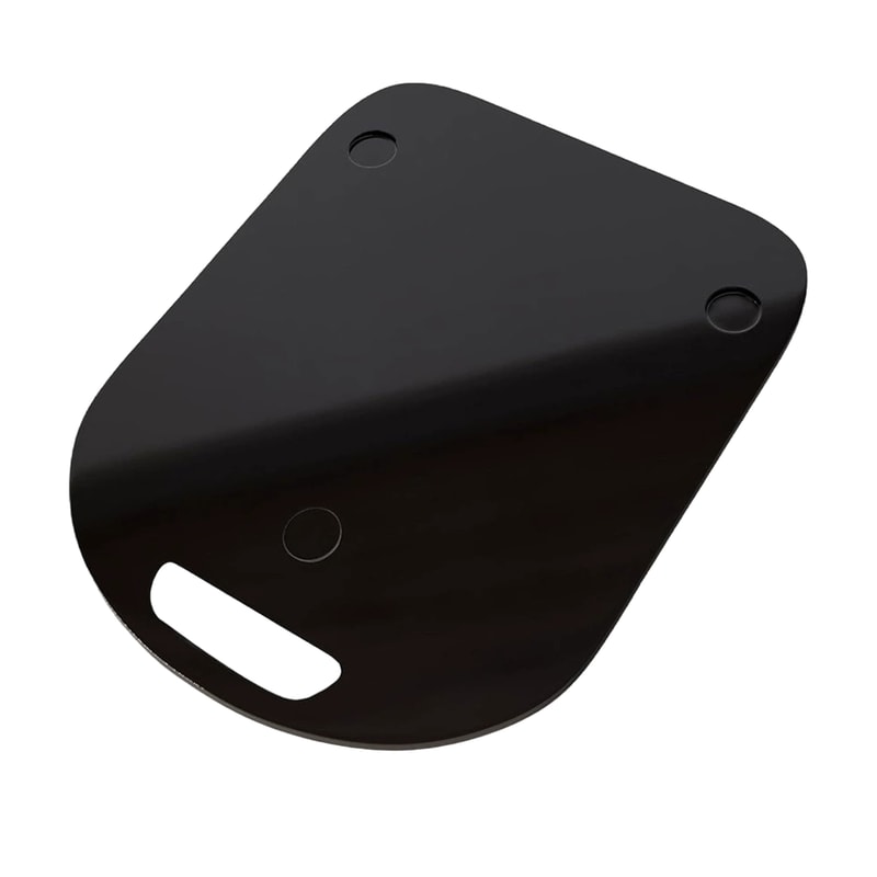 Sliding Base Wooden Food Processor Tray Kitchen Countertop Transparent Coffee Machine Wearresistant 0