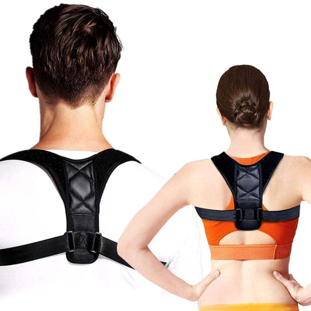 Shoulder Straight Back Posture Correction Belt, Hunchback Corrector for Men and Women, Sitting Posture Support