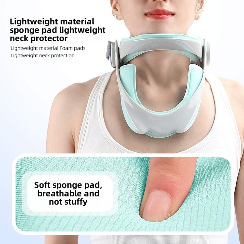 Cervical Collar Adjustable Traction Device Posture Corrector Neck Braces Spine Protector Pain Relie 3
