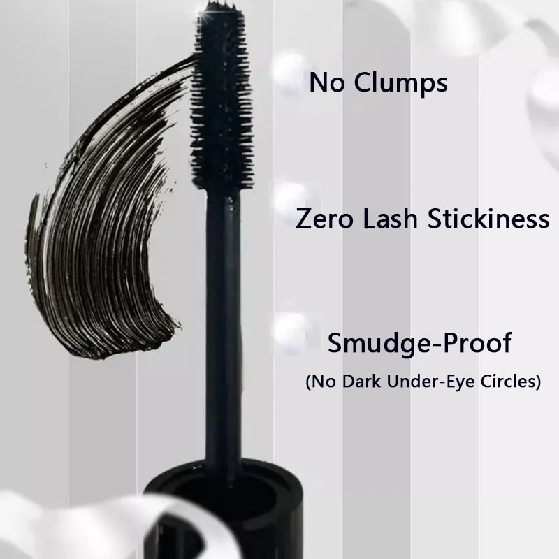 Waterproof 7D Fiber Mascara Set Curling Mascara Sweatproof Antismudge Durable Slimming Base For All 4