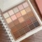 Neutral Gray And Brown Color Eyeshadow Palette Coffee Chocolate Shades Create Natural Makeup Look 1