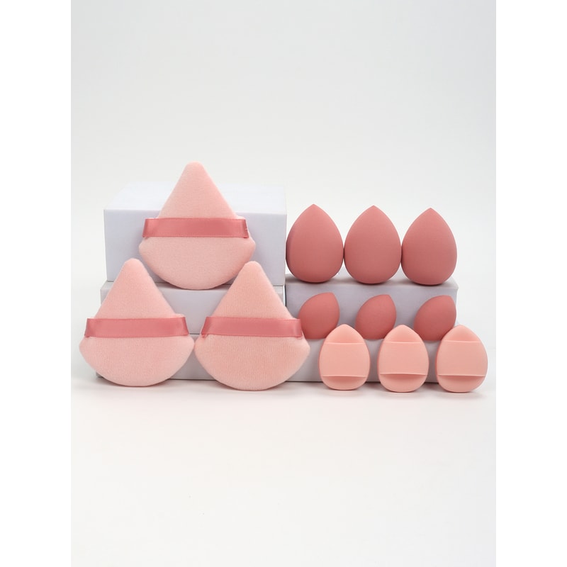 Makeup Sponge Set For AllPurpose Use Including Loose Powder Puffs Mini Air Cushion Puffs Beauty Egg 5