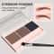 Waterproof Three-Color Eyebrow Powder, Sweat-Proof Long-Lasting Eyebrow Shadow for Natural Three-Dimensional Shape