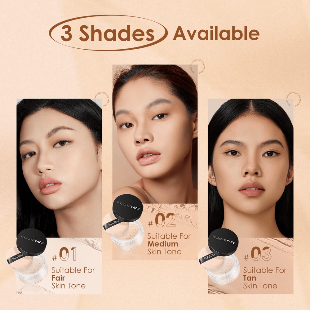 Invisible Finish Loose Powder Translucent Natural Soft Face Makeup Oil Control Setting Powder 3