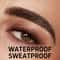 Long Lasting 3D Dye Eyebrow Pencil Antismudge Waterproof Large Brush Black Brown Natural Wild Eyebr 1