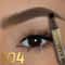 Long Lasting 3D Dye Eyebrow Pencil Antismudge Waterproof Large Brush Black Brown Natural Wild Eyebr 7