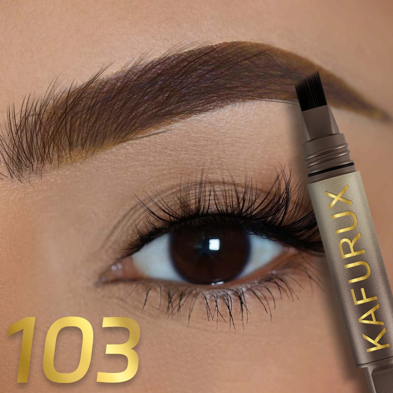 Long Lasting 3D Dye Eyebrow Pencil Antismudge Waterproof Large Brush Black Brown Natural Wild Eyebr 6