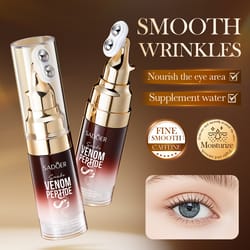 anti wrinkle snake venom eye cream with roller ball caffeine eye serum hydrating fades fine lines skin care