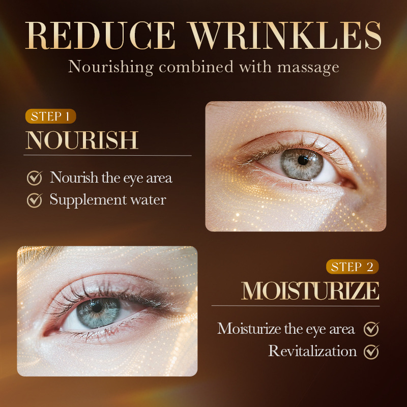 Anti Wrinkle Snake Venom Eye Cream With Roller Ball Caffeine Eye Serum Hydrating Fades Fine Lines S 3