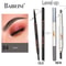 Waterproof ThinHead DoubleEnded Eyebrow Pencil LongLasting AutoRotate Brush Tip Natural Contour 9