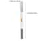 Waterproof ThinHead DoubleEnded Eyebrow Pencil LongLasting AutoRotate Brush Tip Natural Contour 5
