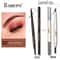 Waterproof ThinHead DoubleEnded Eyebrow Pencil LongLasting AutoRotate Brush Tip Natural Contour 7