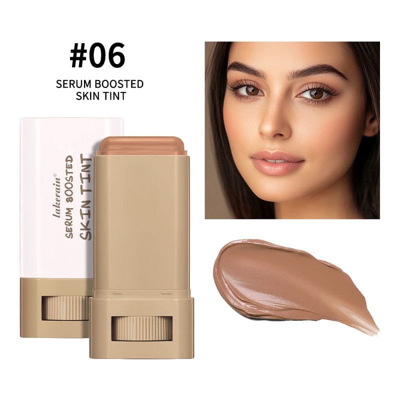 Waterproof Skin Tint Stick Nourishing Solid Tinted Serum Balm Foundation Face Contour Stick Makeup 9