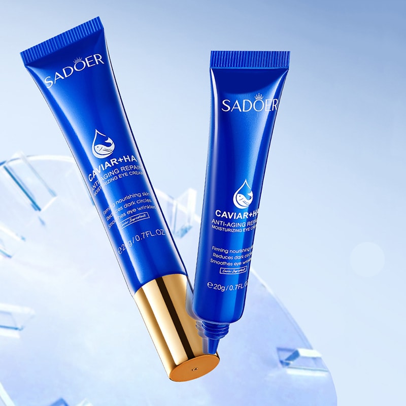 Anti Dark Circles Eye Cream With Caviar Hyaluronic Acid For Bags Firming And Moisturizing Beauty Sk 5