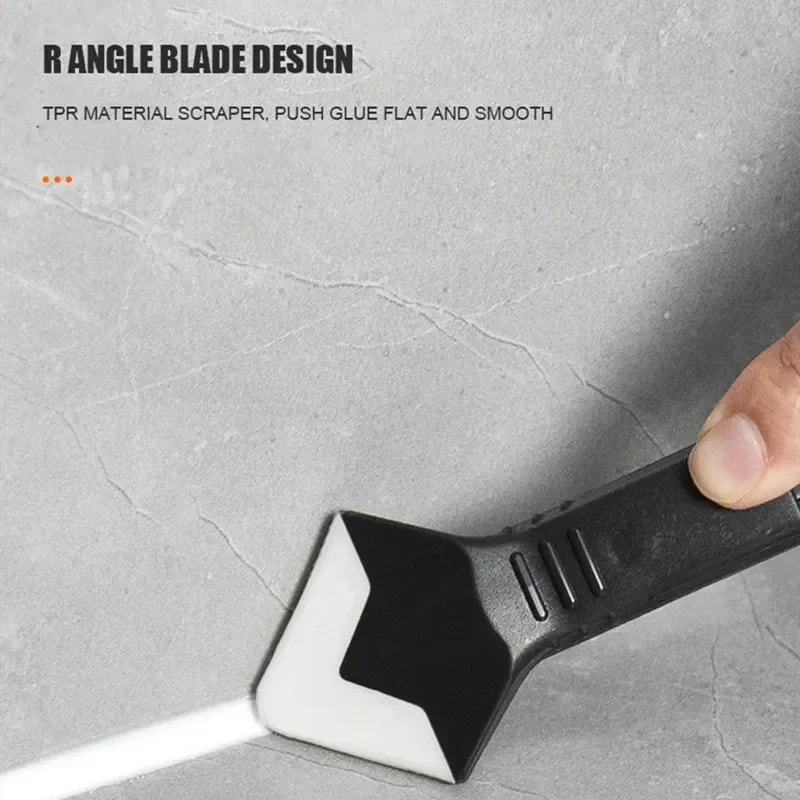 Caulking Finisher Silicone Scraper Smooth Remover Tool Set For Grout And Mould Removal 2