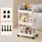 Multi-Functional Kitchen Storage Cart, Household Cart Floor Storage With Wheels, Movable Storage Rack, Multi-Scene