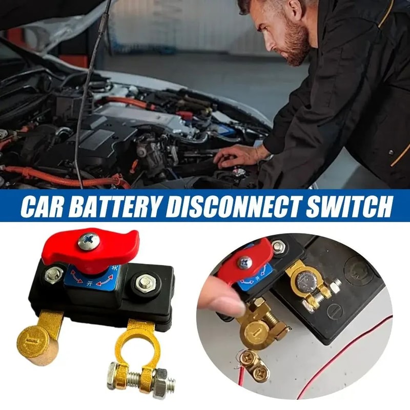 High-Performance Car Battery Cut Off Switch – Reliable Isolator Cut-off for Power Terminal Safety