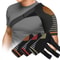 Support and Compression Sleeve AC Joint Brace, Arm Immobilizer Wrap with Stability Strap