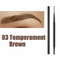 Waterproof Microblading Eye Brow Eyeliner Eyebrow Pen Pencil Brush Makeup Tools