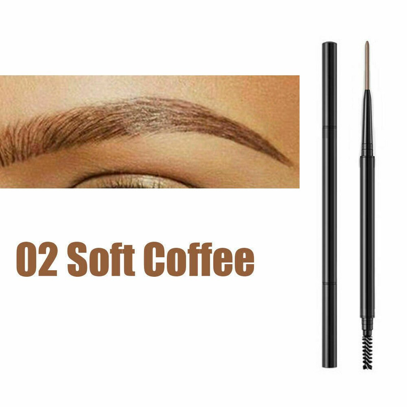 Waterproof Microblading Eye Brow Eyeliner Eyebrow Pen Pencil Brush Makeup Tools