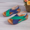 Comfortable Platform Wedge Sandals for Women Summer Peep Toe Roman Sandalias Orthopedic Beach Shoes