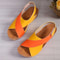 Comfortable Platform Wedge Sandals for Women Summer Peep Toe Roman Sandalias Orthopedic Beach Shoes