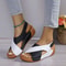 Comfortable Platform Wedge Sandals for Women Summer Peep Toe Roman Sandalias Orthopedic Beach Shoes