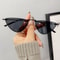 Fashion Metal Small Cat Eye Sunglasses For WomenTrendy Punk Style With Clear Ocean Lens Hip Hop Sha 8