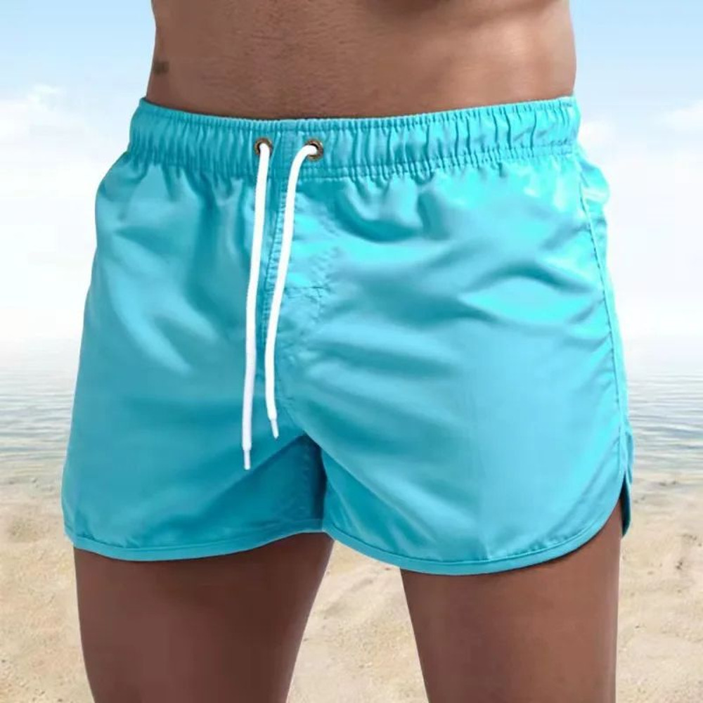 Mens Sexy Swimming Trunks Low Waist Breathable Swim Shorts for Summer Beach Surfing