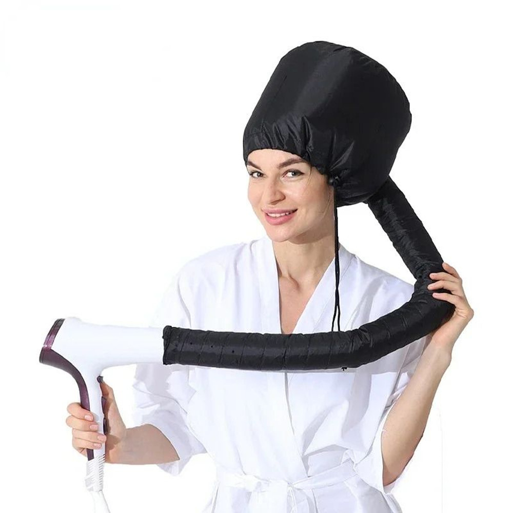 Portable Hair Bonnet Dryer Cap Fast Dry Heating Set for Quick Easy Hair Drying at Home