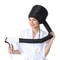 Portable Hair Bonnet Dryer Cap Fast Dry Heating Set for Quick Easy Hair Drying at Home