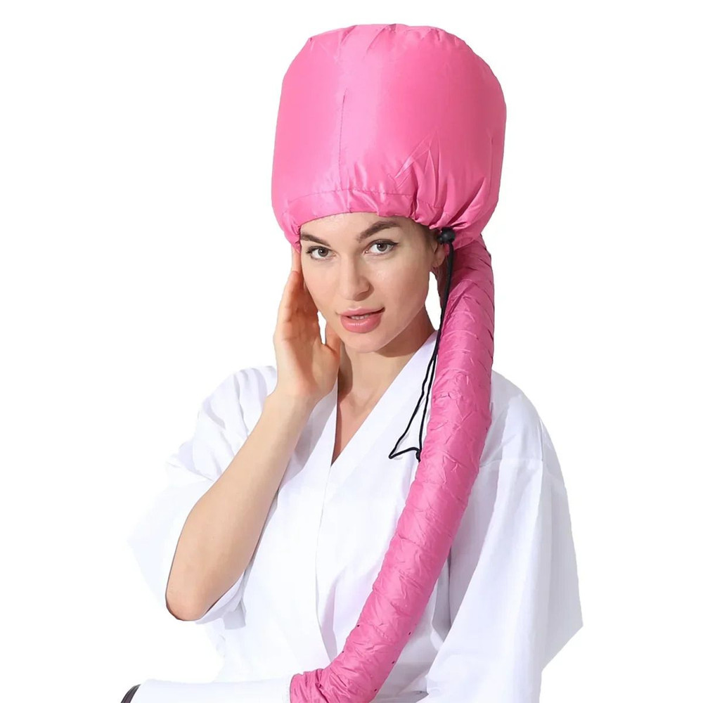 Portable Hair Bonnet Dryer Cap Fast Dry Heating Set for Quick Easy Hair Drying at Home