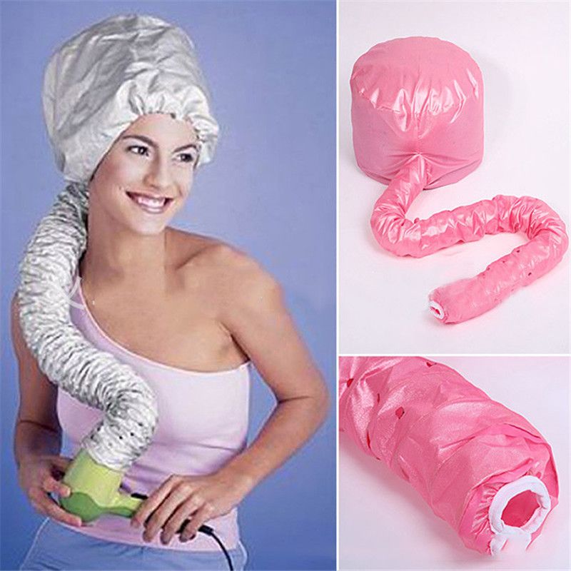 Portable Hair Bonnet Dryer Cap Fast Dry Heating Set for Quick Easy Hair Drying at Home