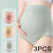 Females Maternity Panties High Waist Belly Support Panties For Comfortable  Breathable Pregnancy We 0